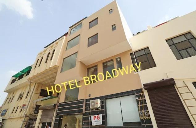 Hotel Broadway Neu-Delhi Exterior foto